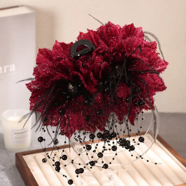 Women's Head Flower Clip