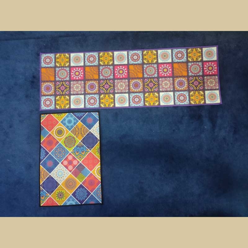 Carpet Set Kitchen Rugs Decoration 2 pcs Set