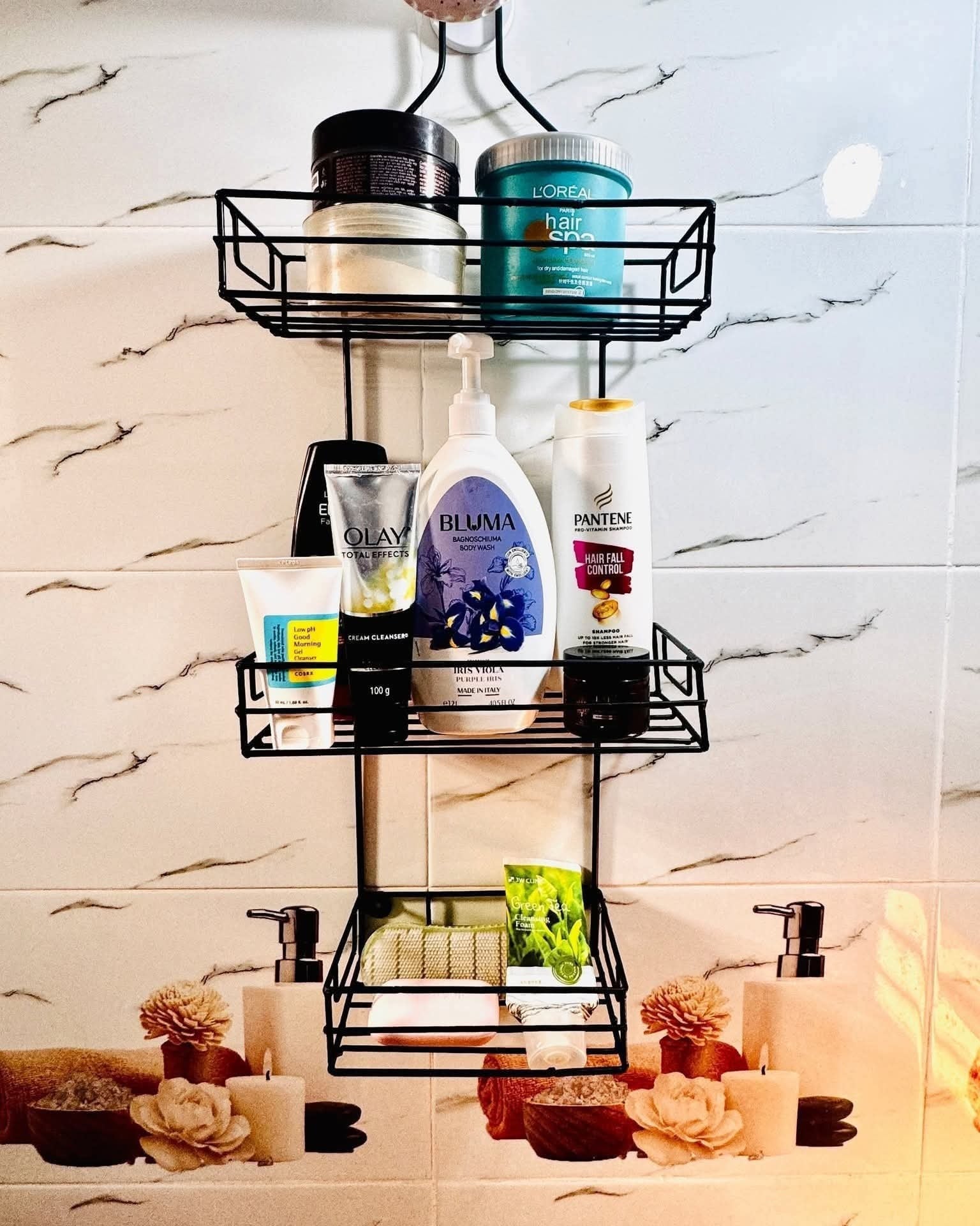3 Layer Multi-purpose Shower Rack