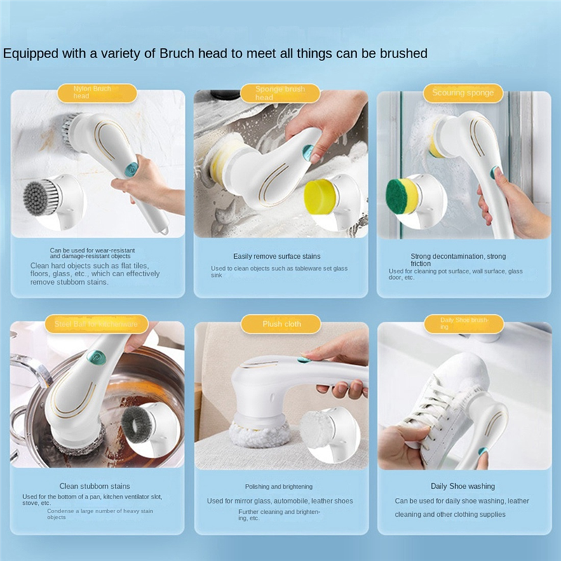 Electric cleaning brush