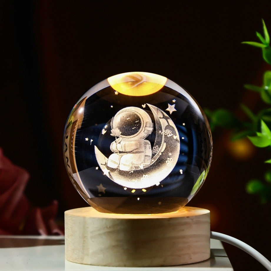 Night Crystal ball 3D