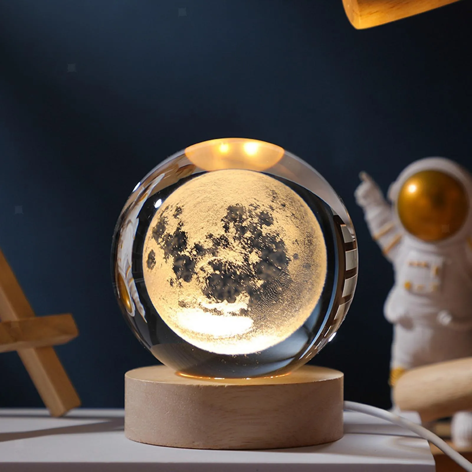 Night Crystal ball 3D